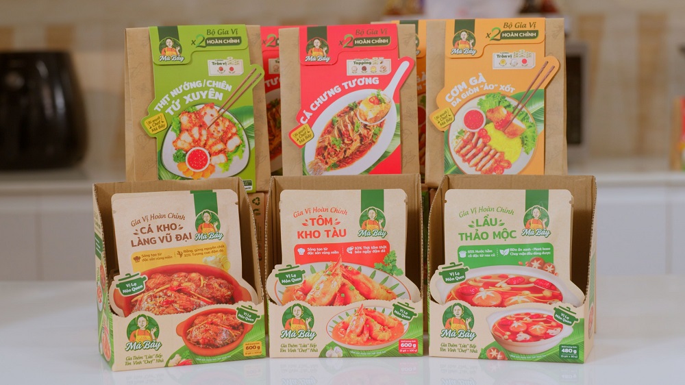 Gia vị Má Bảy giúp món ăn nhanh gọn, tròn vị cho bữa cơm yêu thương