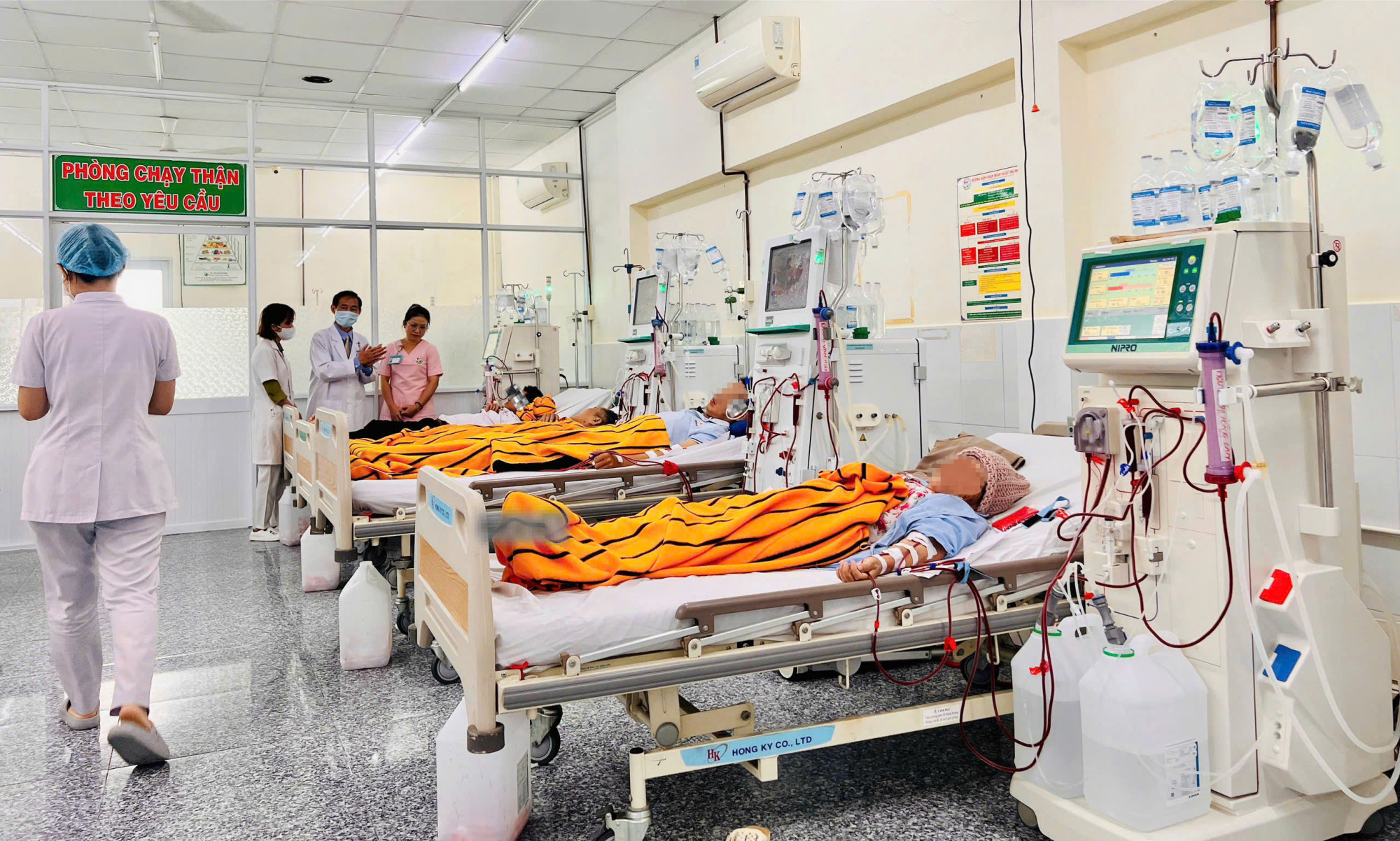 Khoa Thận nhân tạo – Lọc máu khang trang tại Bệnh viện Lê Văn Việt, ảnh BVCC