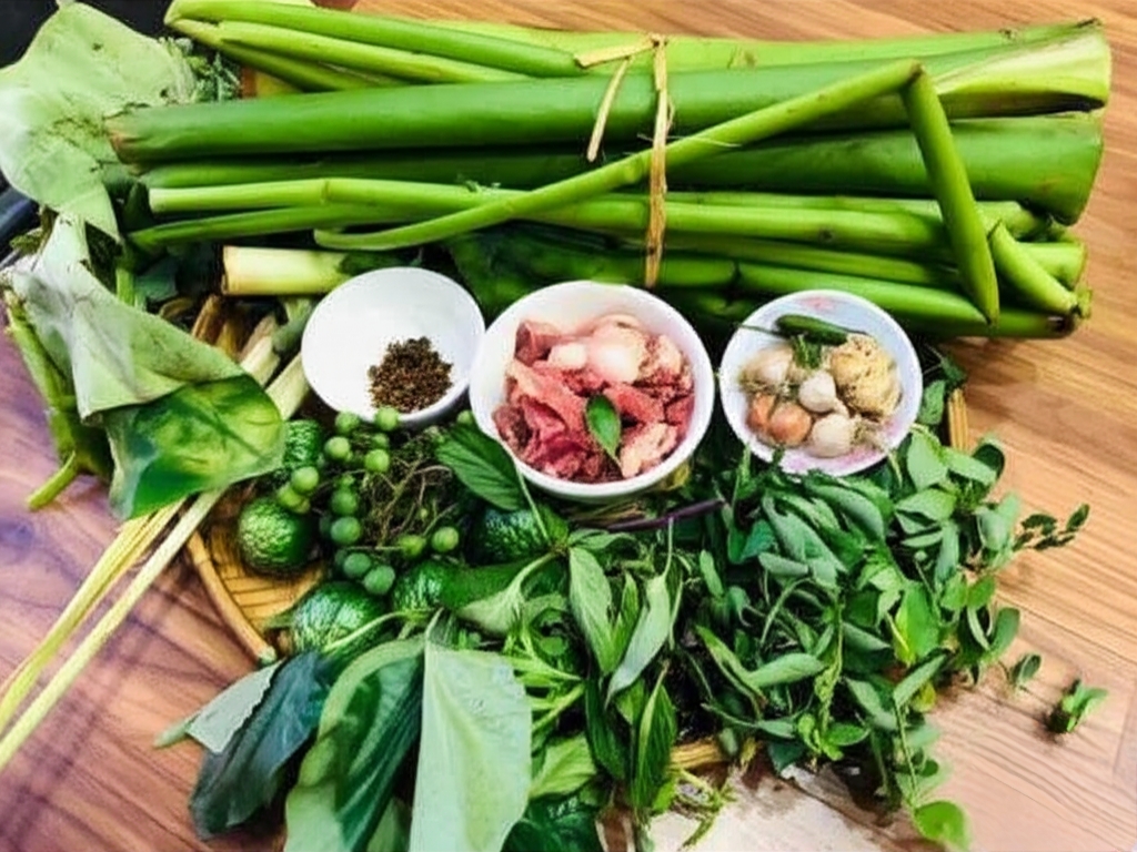 Nguyên liệu nấu canh môn