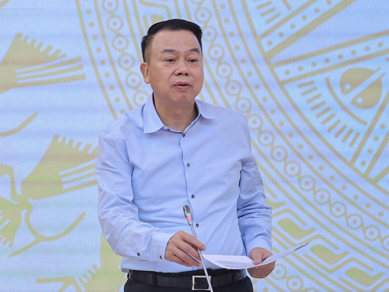 Thứ trưởng Bộ Tài chính Nguyễn Đức Chi thông tin về đề xuất nâng mức giảm trừ gia cảnh trong dự thảo Luật Thuế thu nhập cá nhân (Ảnh: Nhật Bắc)