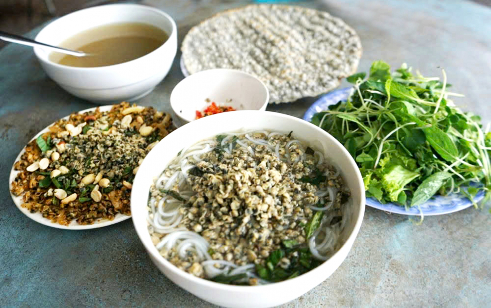 Món ngon  từ chắt chắt quê tôi - Ảnh do tác giả  cung cấp