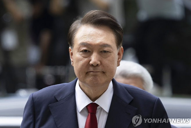 Cựu Tổng thống Hàn Quốc Yoon Suk Yeol. (Ảnh: Yonhap)