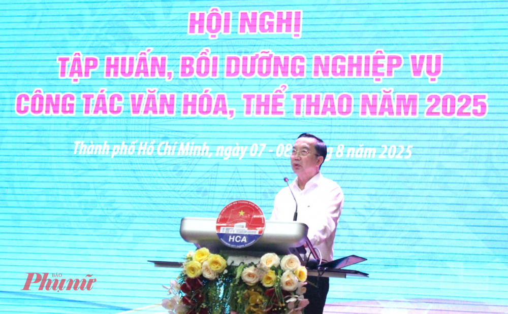 Giám đốc Sở Văn hóa - Thể thao TPHCM Trần Thế Thuận 