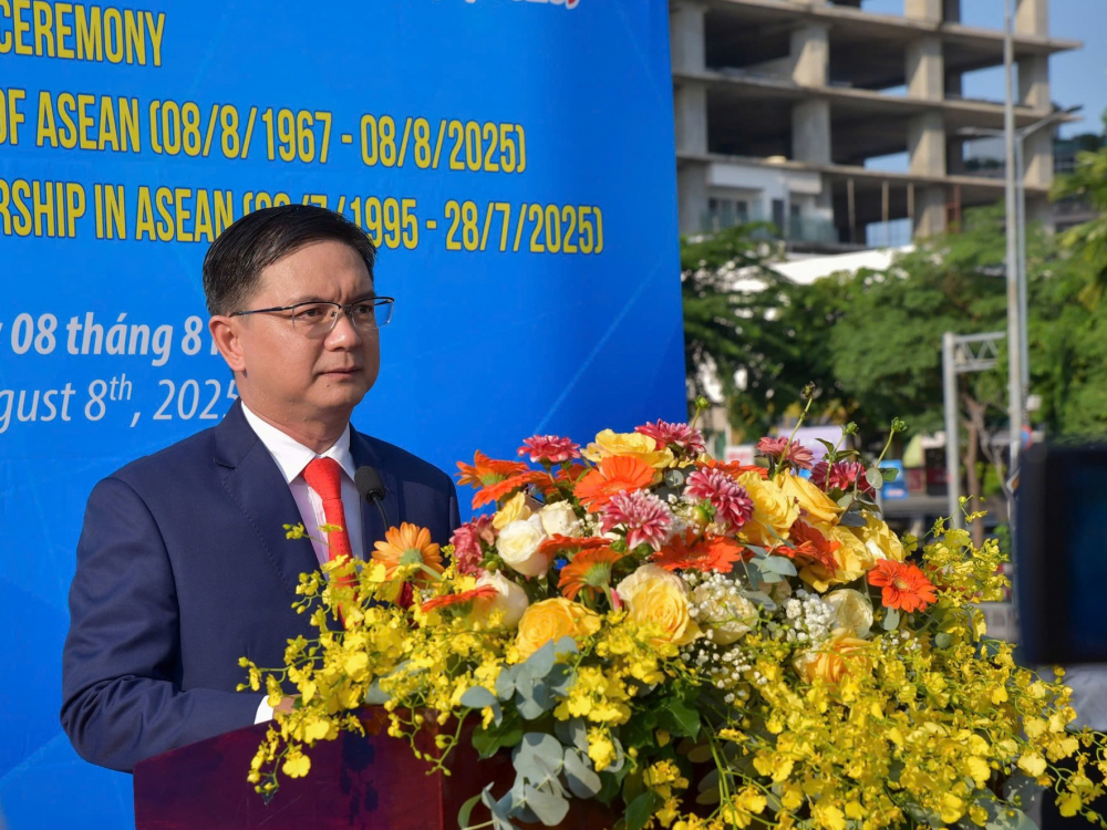 Phó Chủ tịch UBND TPHCM, Trưởng Ban Tuyên giáo và Dân vận Thành uỷ TP.HCM Nguyễn Mạnh Cường  chia sẻ về chặng đường 30 năm Việt Nam tham gia ASEAN