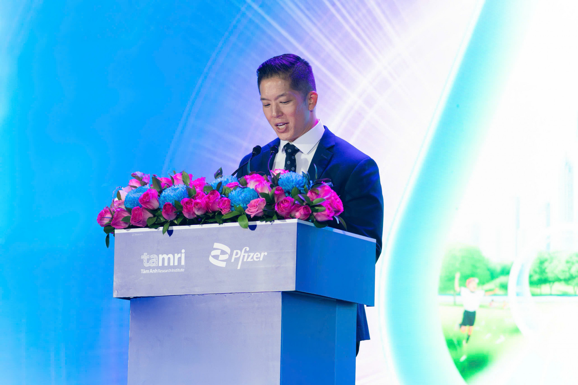 Ông Darrell Oh - Tổng giám đốc Công ty TNHH Pfizer Việt Nam - Ảnh: Pfizer Việt Nam