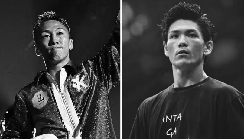 Shigetoshi Kotari (trái) và Hiromasa Urakawa. (Ảnh: Instagram / worldboxingorg)