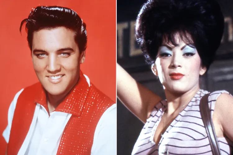 Elvis Presley và Tura Satana.