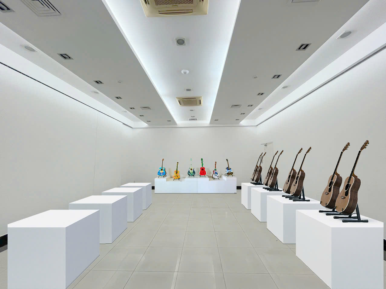 Sự kiện sẽ có không gian trưng bày những chiếc đàn guitar do các nghệ nhân nổi tiếng thực hiện