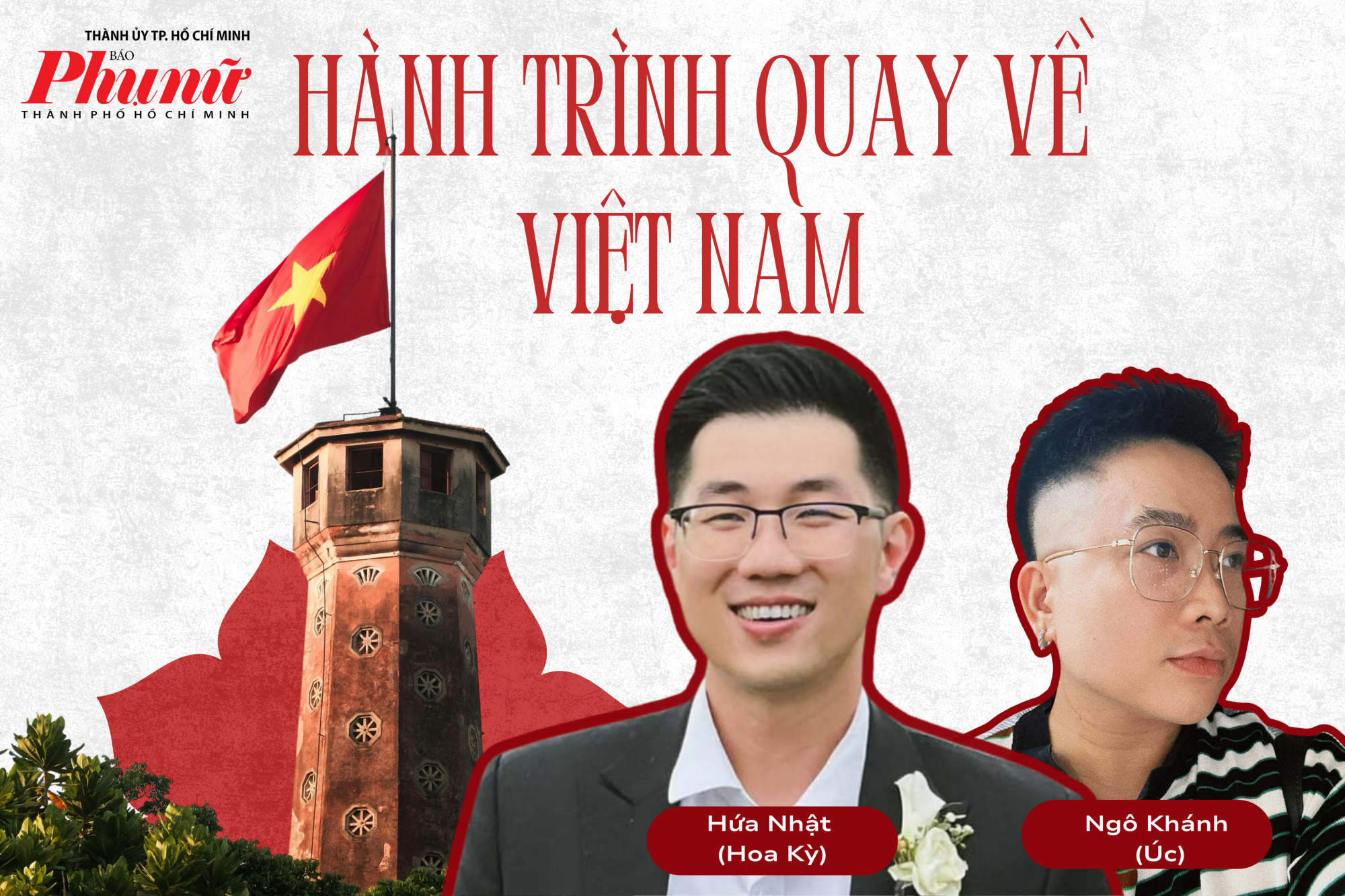 Nhiều người trẻ quyết định quay về lại Việt Nam sau thời gian dài sinh sống, học tập và làm việc ở nước ngoài (Thiết kế: Lê Hoài Việt)