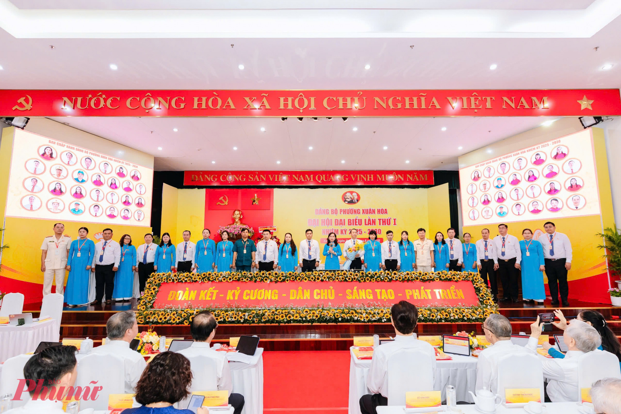 Phường Xuân Hoà ra mắt Ban chấp hành Đảng bộ Phường