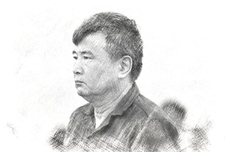 Bị cáo Nguyễn Lộc An tại tòa. Ảnh: N.A