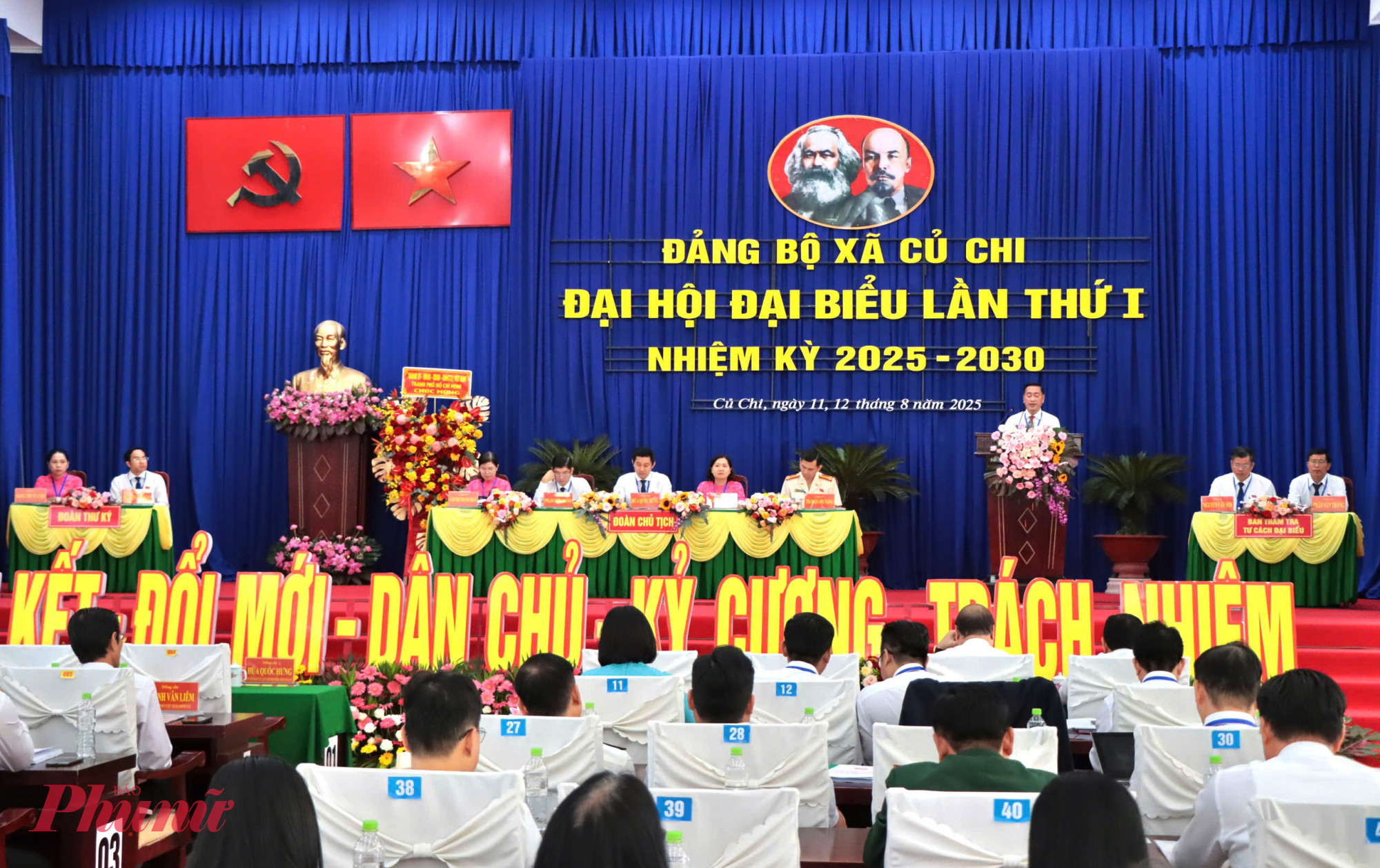 Đảng bộ xã Củ Chi tổ chức Đại hội đại biểu lần thứ I, nhiệm kỳ 2025 - 2030.