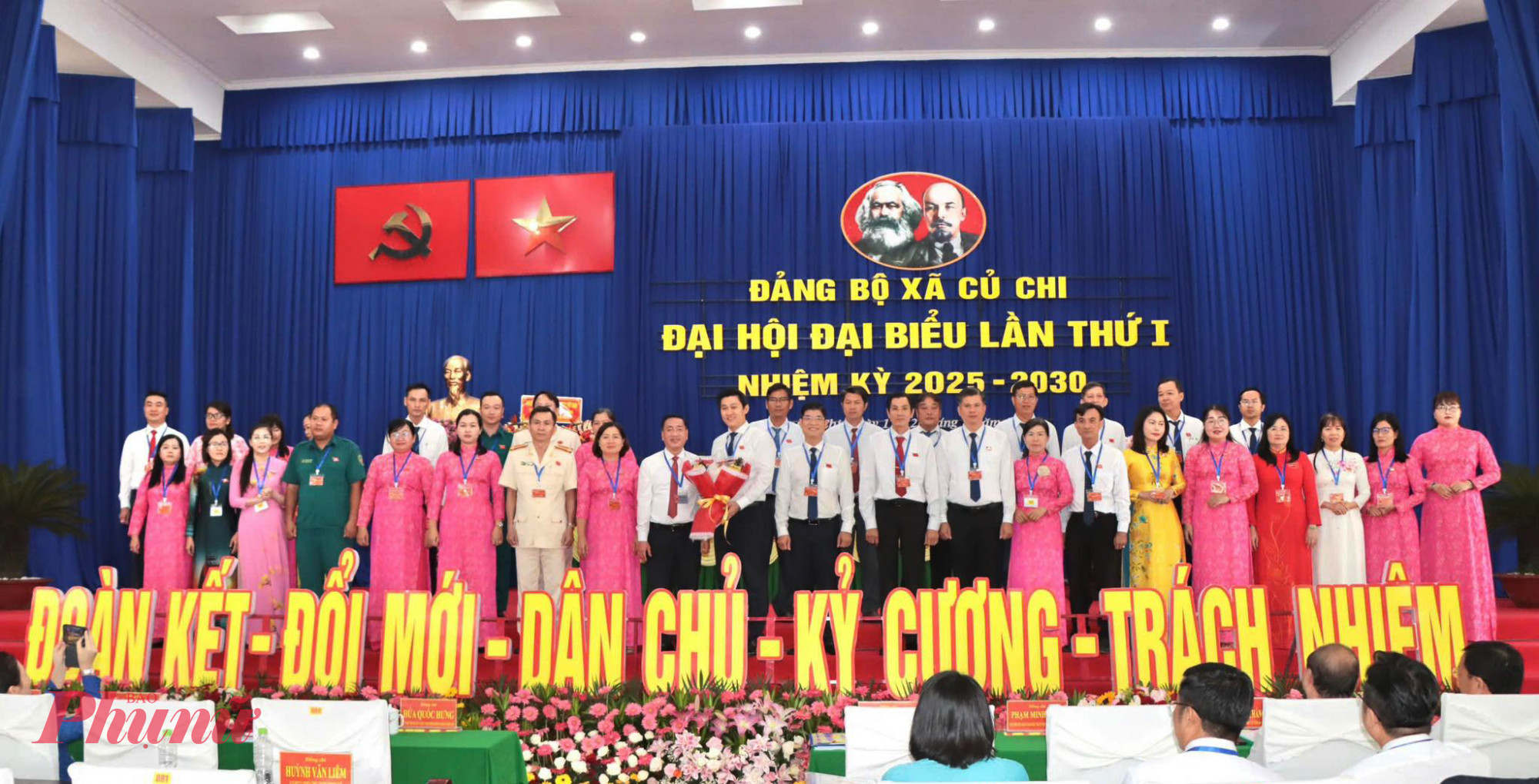 Đại hội đã ra mắt Ban Chấp hành Đảng bộ, Ban Thường vụ Đảng ủy, Ủy ban Kiểm tra Đảng ủy xã Củ Chi, nhiệm kỳ 2025 - 2030. Ông Hứa Quốc Hưng - giữ chức Bí thư Đảng ủy xã Củ Chi, nhiệm kỳ 2025 - 2030. 