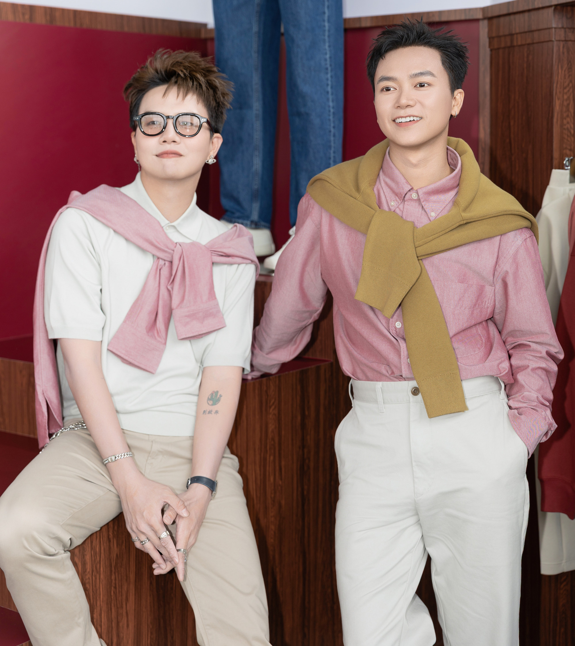 Duy Khánh và Bùi Công Nam