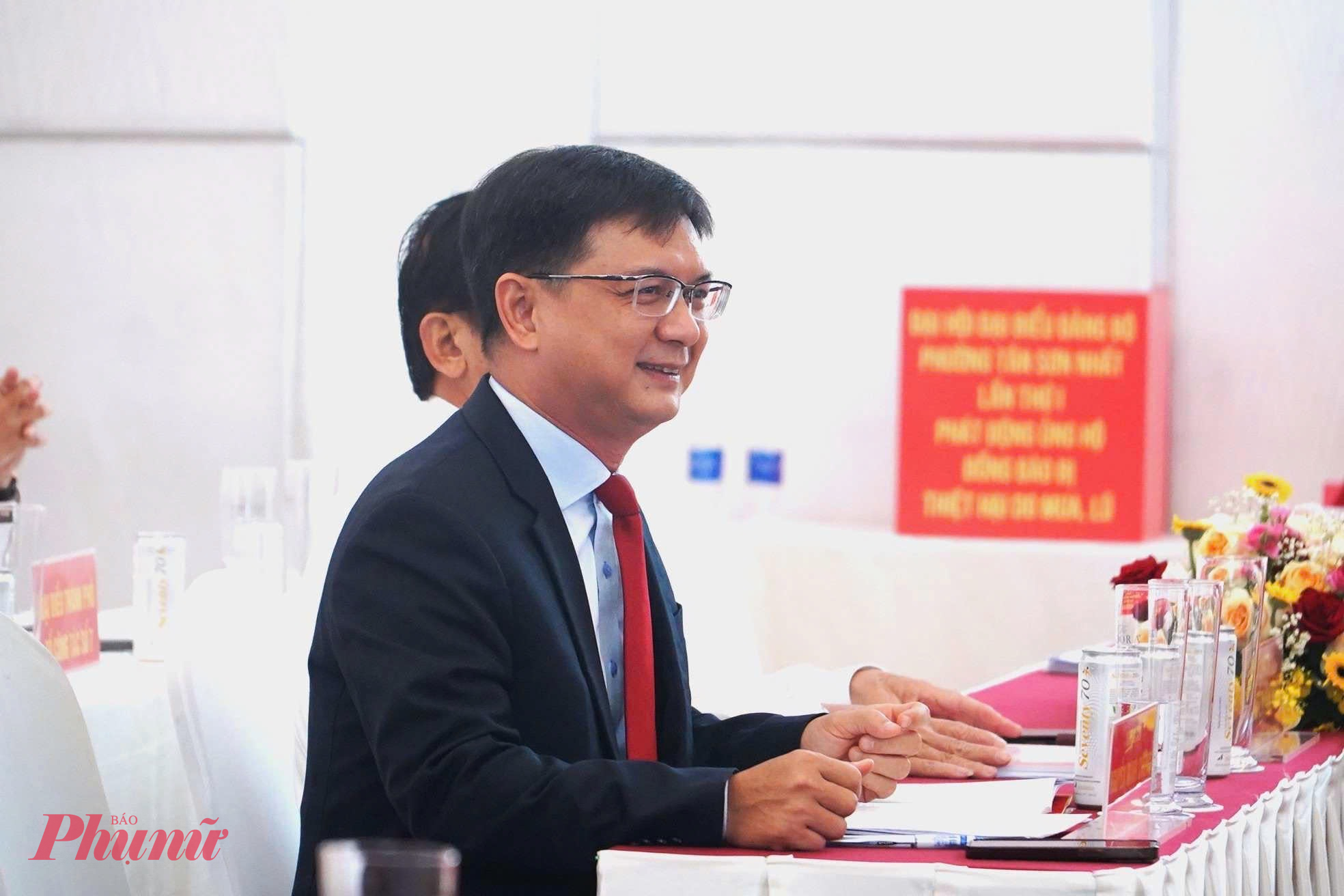 Hội nghị có sự tham dự của ông Nguyễn Mạnh Cường - Phó Chủ tịch UBND TPHCM - Ảnh: Thanh Tâm