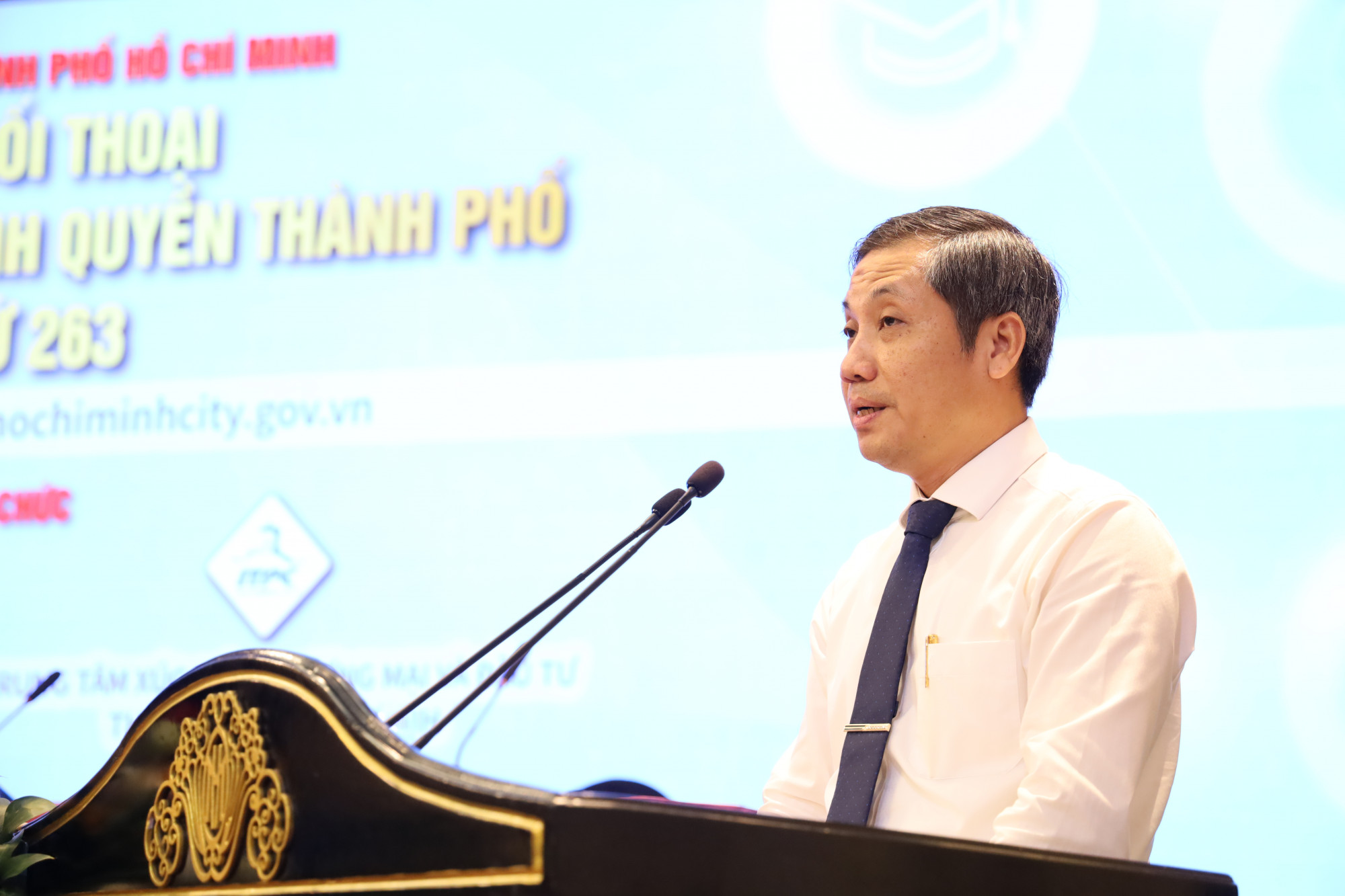 Ông Nguyễn Kế Toại phát biểu tại hội nghị - Ảnh: BTC