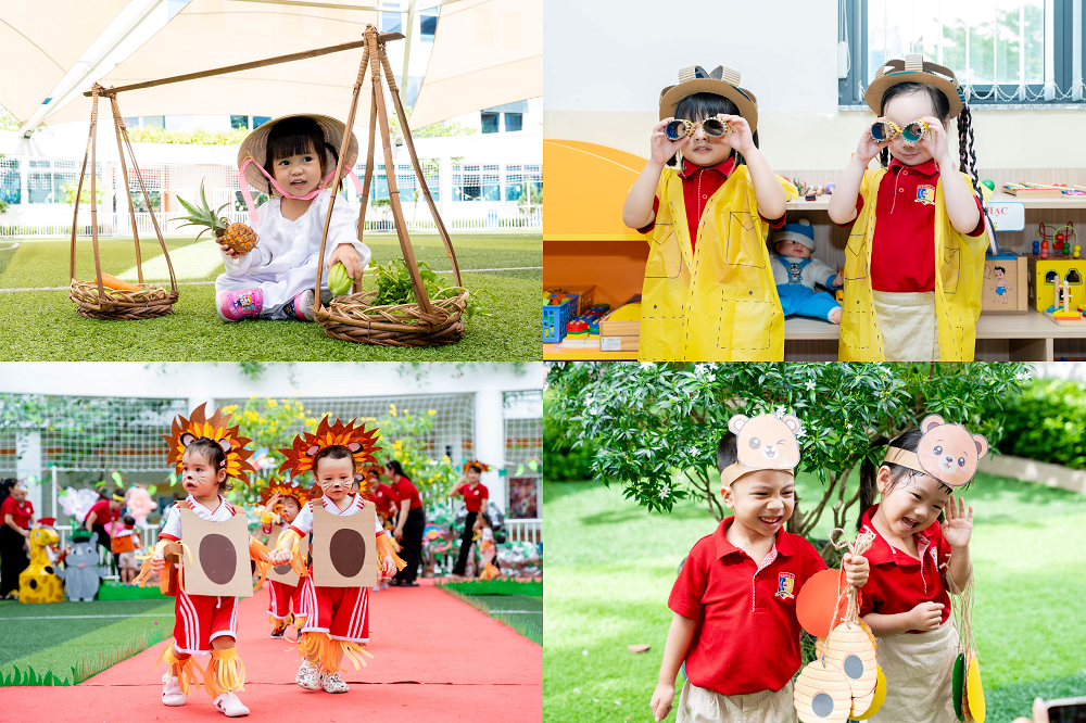 Đa dạng các chủ đề, lễ hội cho trẻ trải nghiệm mỗi tuần ở Royal School - Ảnh: Royal School