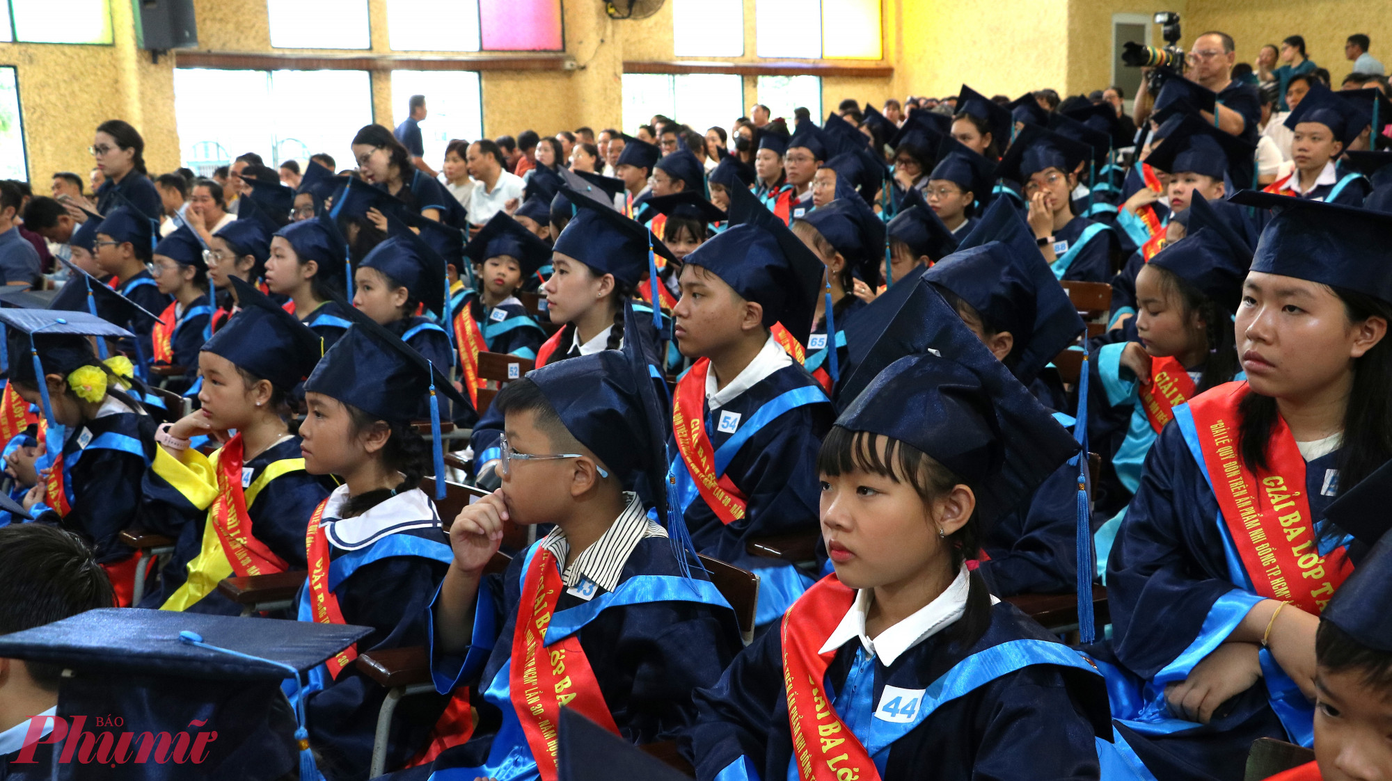 Nhiều học sinh đã tham gia giải trong nhiều năm liền - Ảnh: Trang Thư