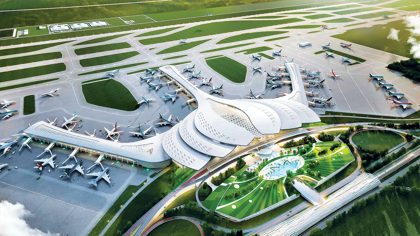 Du lịch Việt Nam sau cú hích visa: đếm khách hay đếm giá trị? Dự án Cảng Hàng không quốc tế (sân bay) Long Thành được quy hoạch xây dựng với công suất phục vụ 100 triệu hành khách/năm, nhà ga hàng hóa công suất 5 triệu tấn/năm