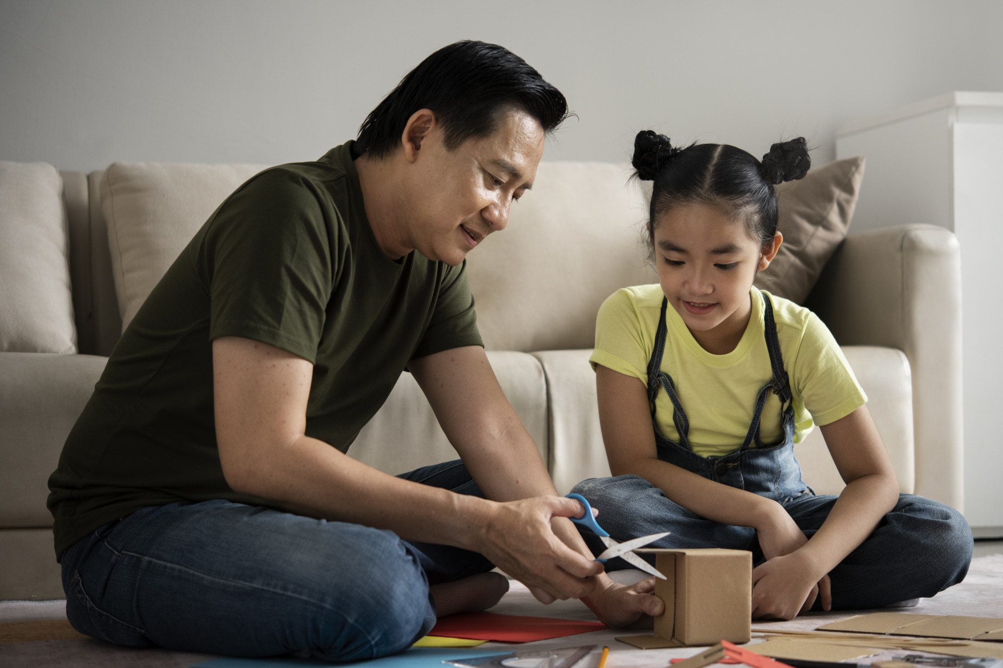 Dạy dỗ con không phải chỉ là việc của vợ (ảnh Freepik)
