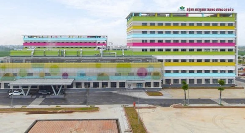 Bệnh viện Nhi Trung ương cơ sở 2 - ảnh: Bệnh viện cung cấp