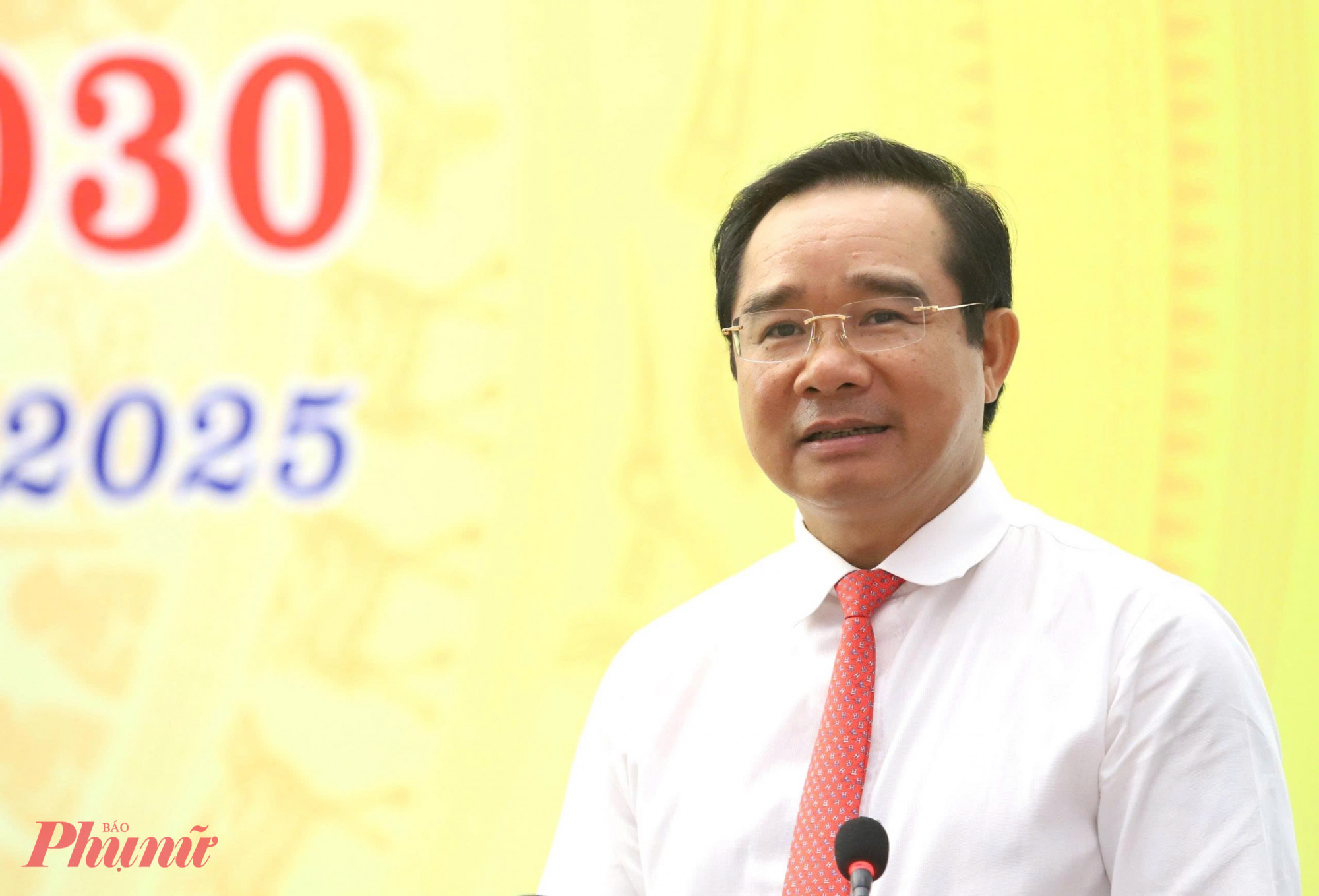 Ông Nguyễn Văn Được - Chủ tịch UBND TPHCM phát biểu chỉ đạo tại Đại hội 