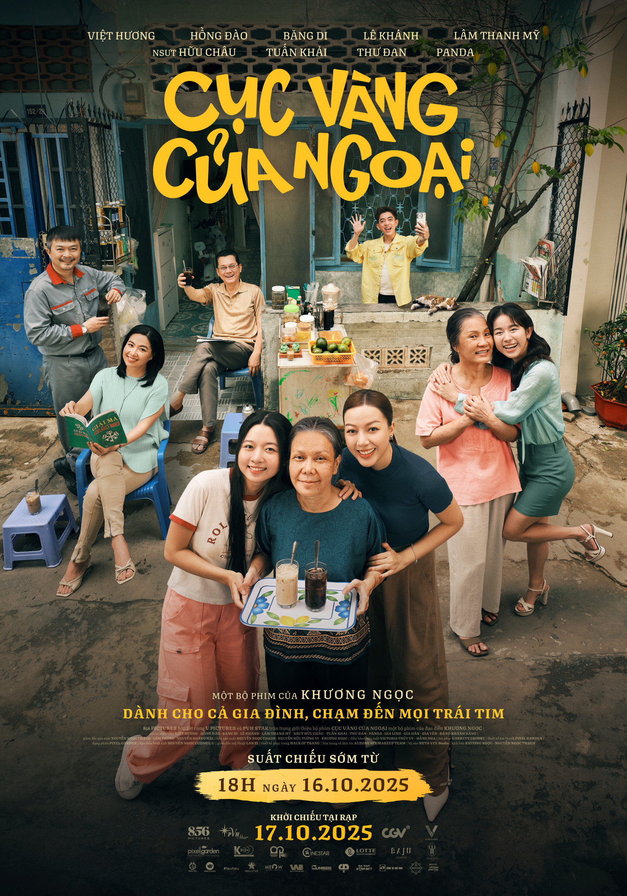 Poster phim Cục vàng của ngoại (Ảnh: ĐPCC)
