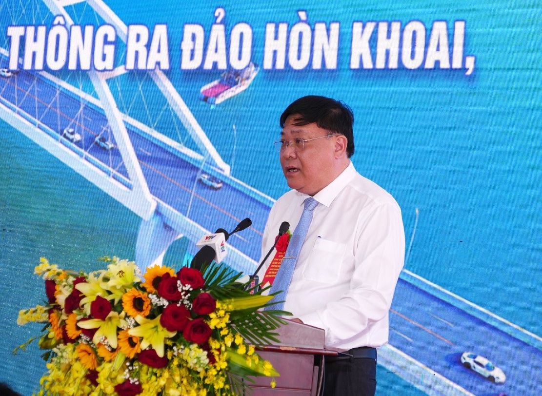 Ông Phạm Thành Ngại - Chủ tịch UBND tỉnh Cà Mau - phát biểu