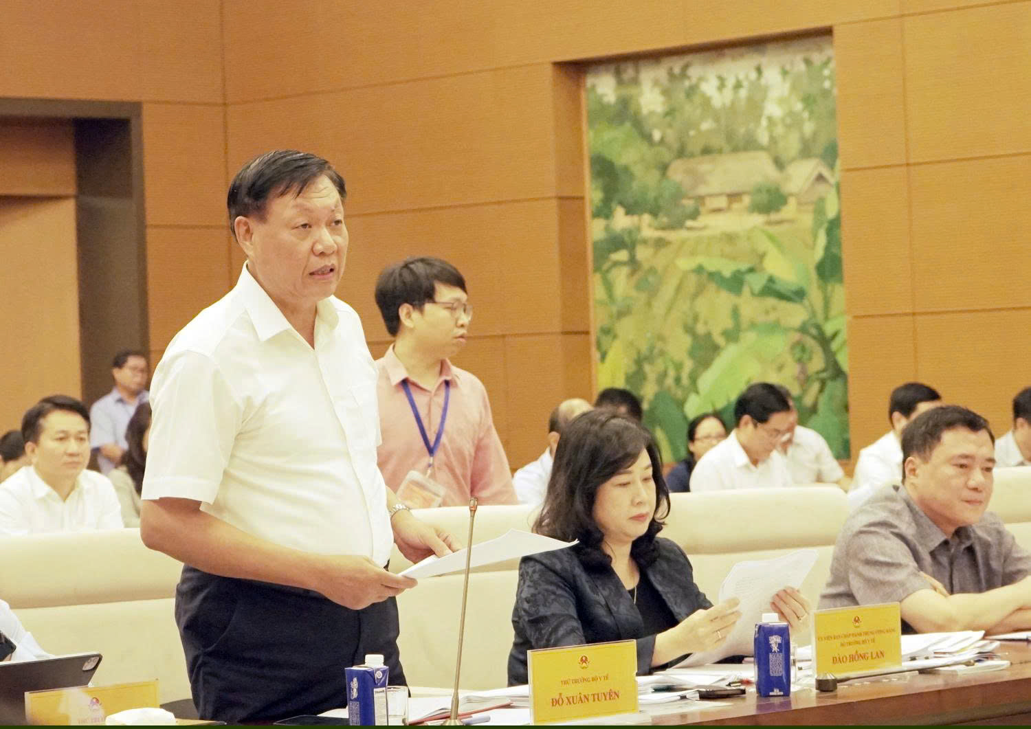 Thứ trưởng Bộ Y tế Đỗ Xuân Tuyên - ảnh: P.V.