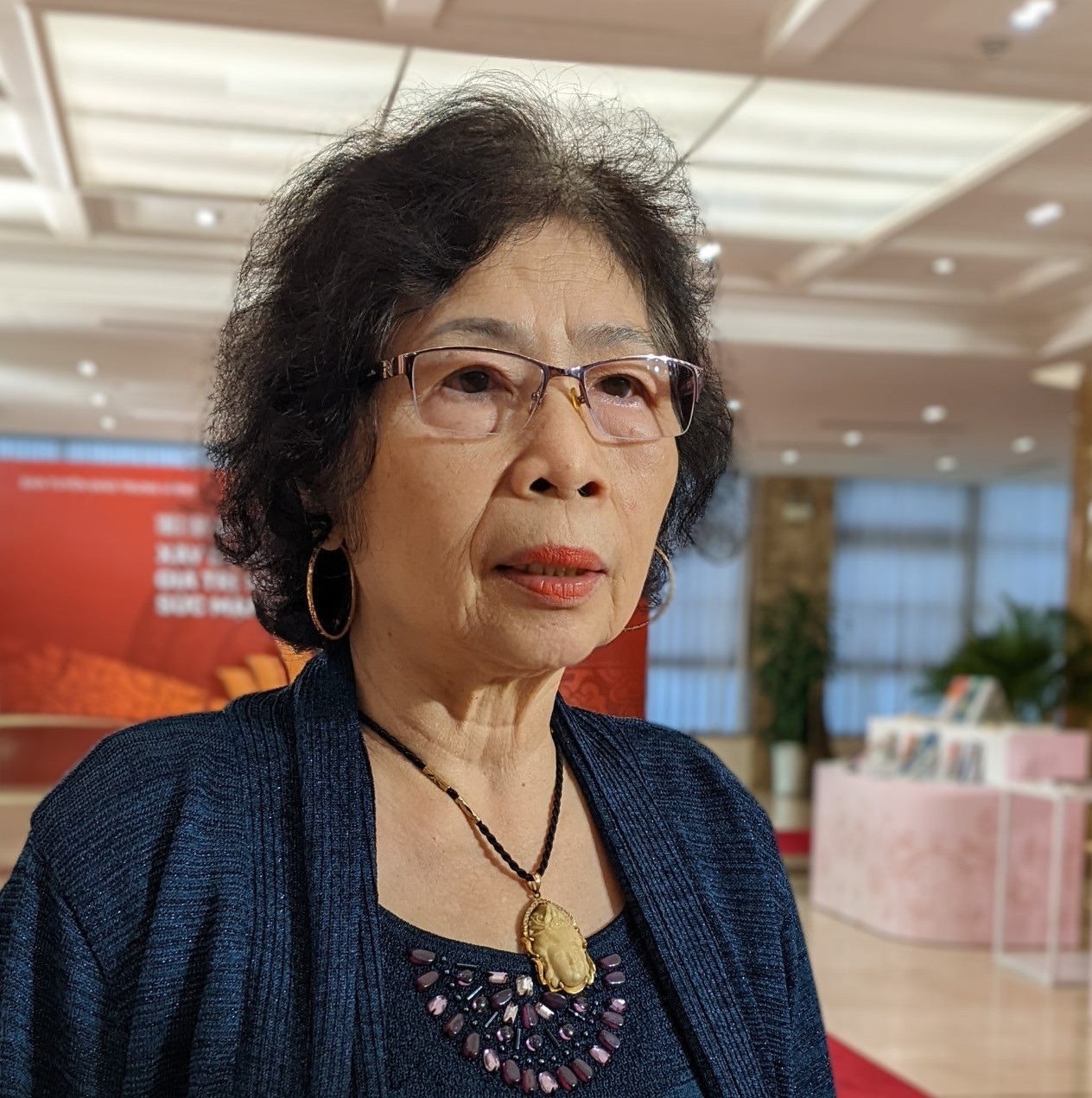 Giáo sư Lê Thị Quý - ẢNH: Uông Ngọc