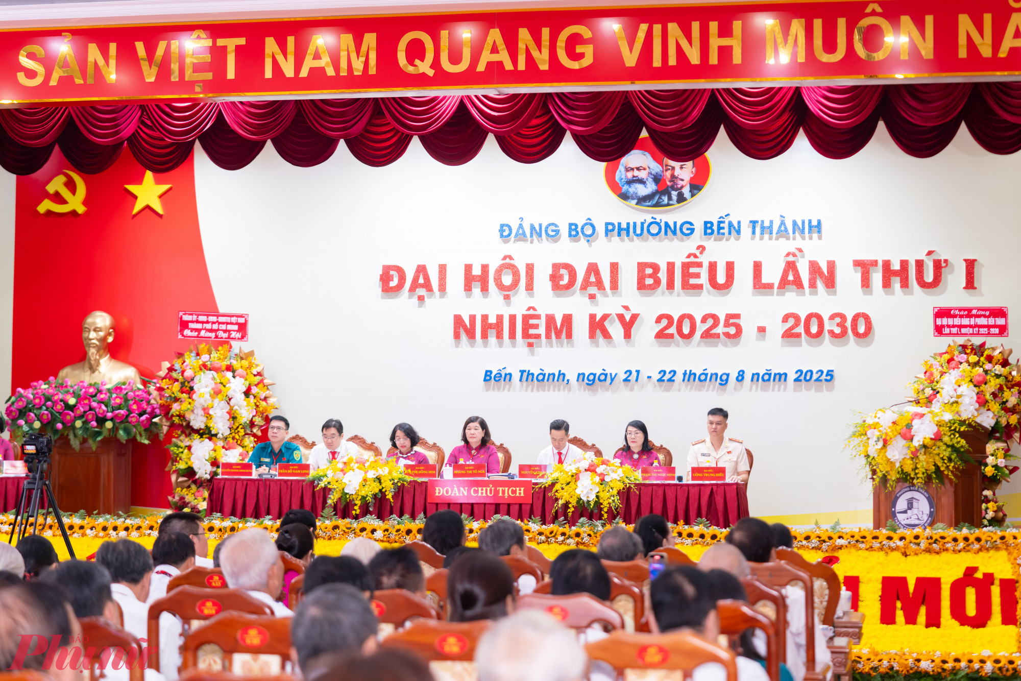 Đại hội Đại biểu phường Bến Thành lần thứ I, nhiệm kỳ 2025 - 2030- Ảnh: Thanh Tâm