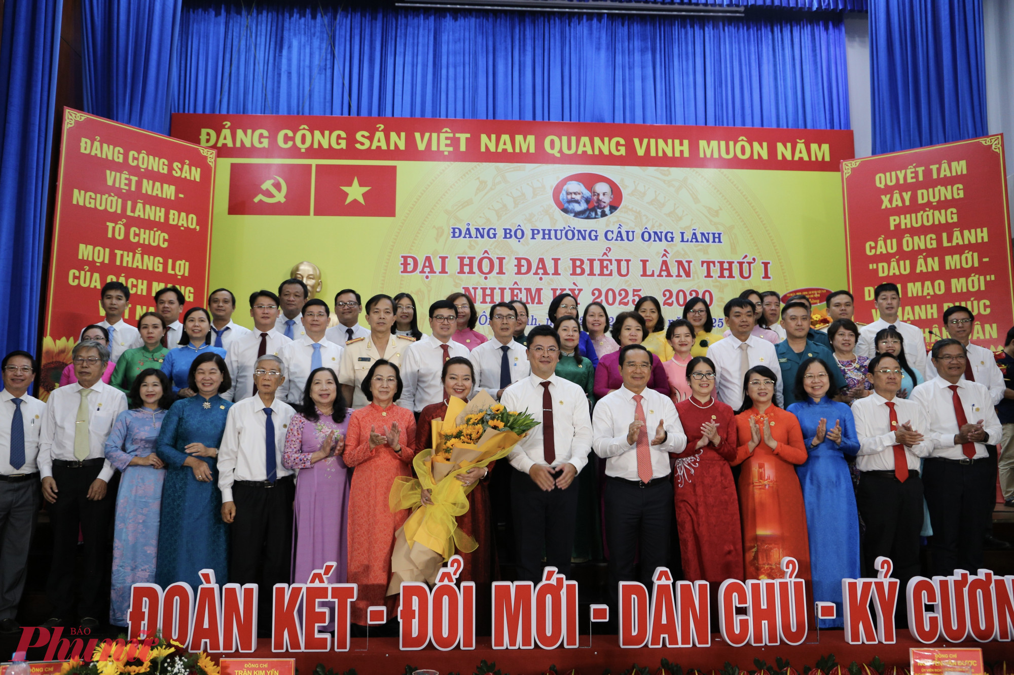 Đảng bộ phường Cầu Ông Lãnh ra mắt Ban chấp hành mới, nhiệm kỳ 2025-2030 - Ảnh: Thanh Tâm
