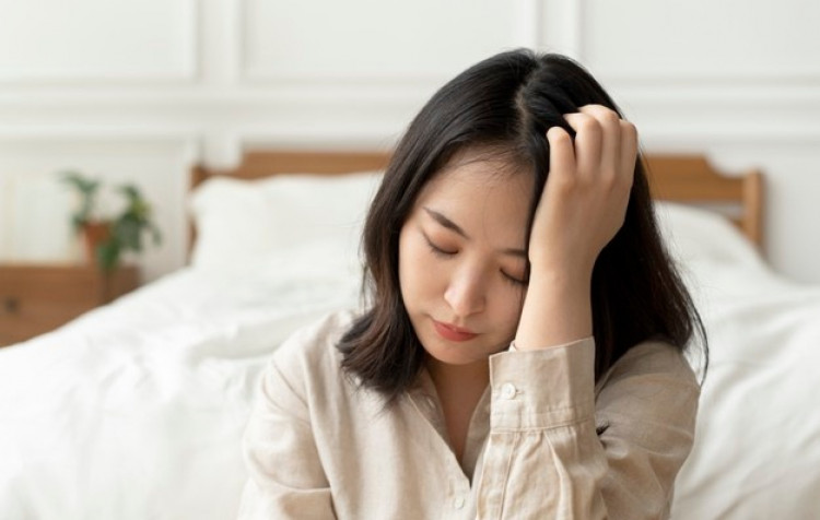 Mỗi lần chồng sang nhà vợ cũ để chăm con, tôi lại bị mất ngủ. (Hình minh hoạ)