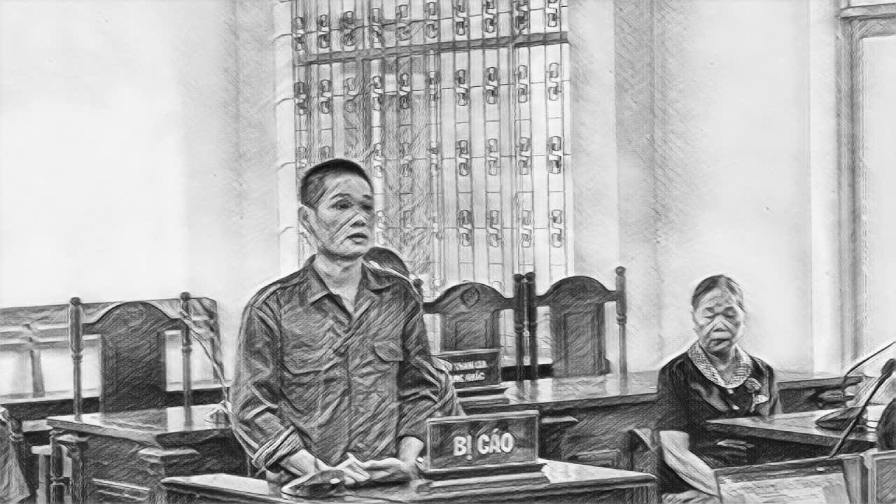 Bị cáo Lê Thanh Hải tại phiên tòa - Ảnh: M.N.
