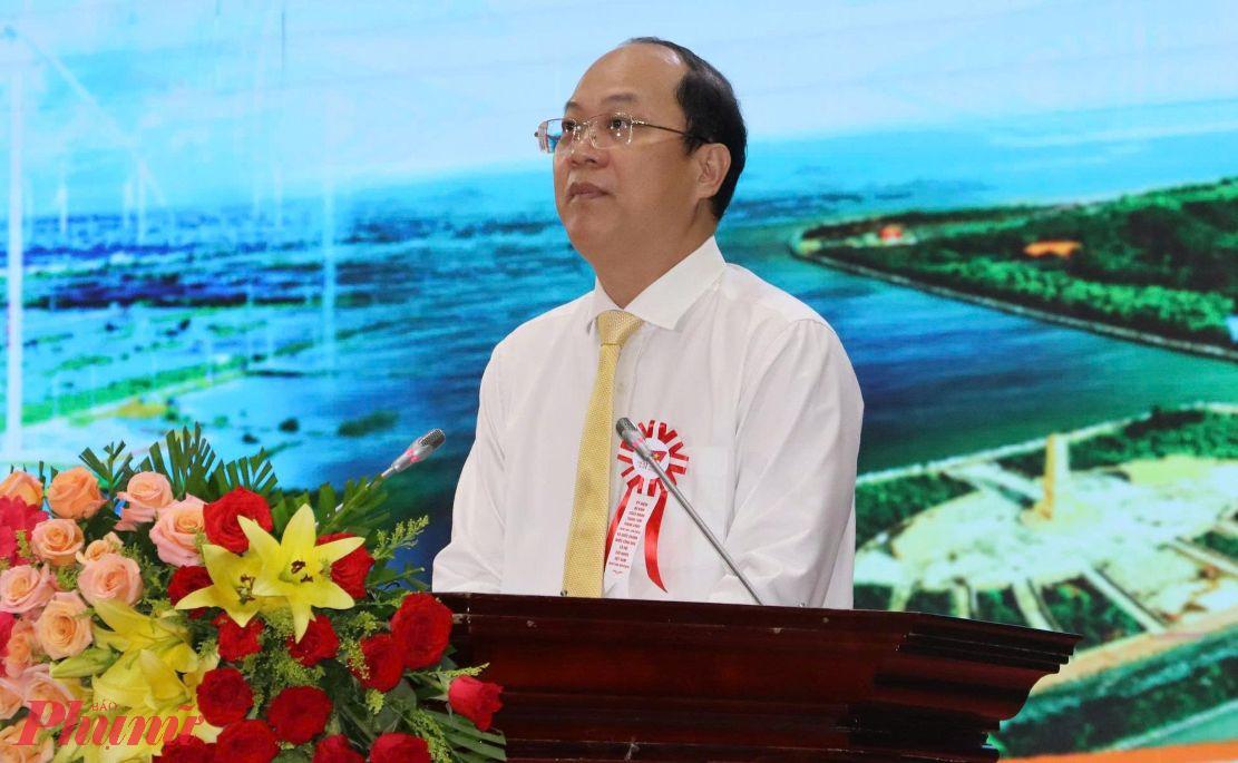 Phát biểu tại buổi lễ, ông Nguyễn Hồ Hải - Bí thư Tỉnh ủy Cà Mau cho biết, là tỉnh cực 