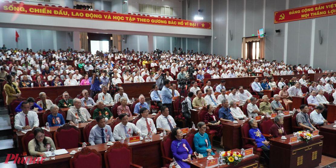 Quang cảnh buổi lễ vào chiều 26/8. Ảnh: Hoàng Thịnh
