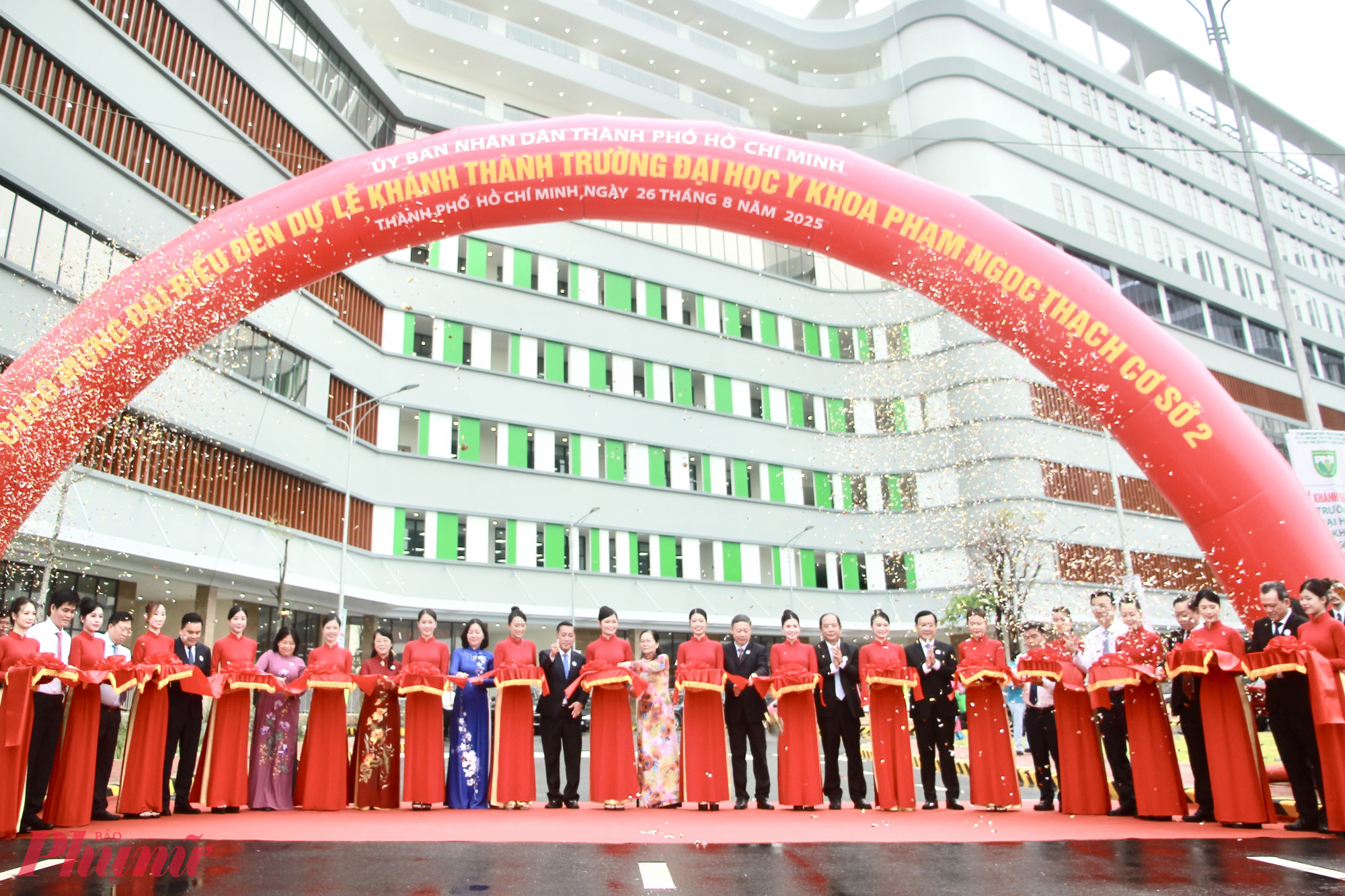 Trường đại học Y khoa Phạm Ngọc Thạch đã tổ chức lễ khánh thành đưa cơ sở 2 (trụ sở Tân Nhựt - Ảnh: Nguyễn Loan