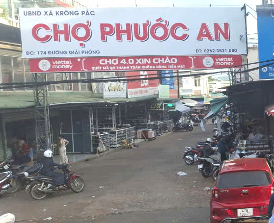 Một nửa Đắk Lắk…yêu thương Chợ Phước An, nằm ven quốc lộ 26