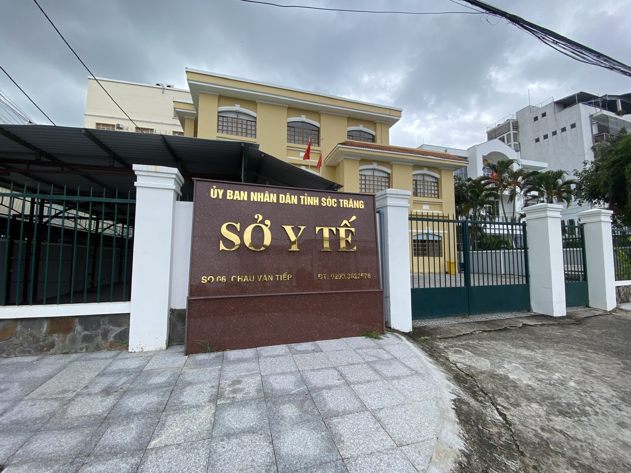 Sở Y tế tỉnh Sóc Trăng (cũ). Ảnh: CTV