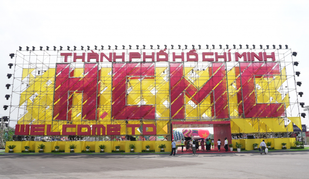 Không gian Triễn lãm TPHCM tại Trung tâm Triển lãm Quốc gia 