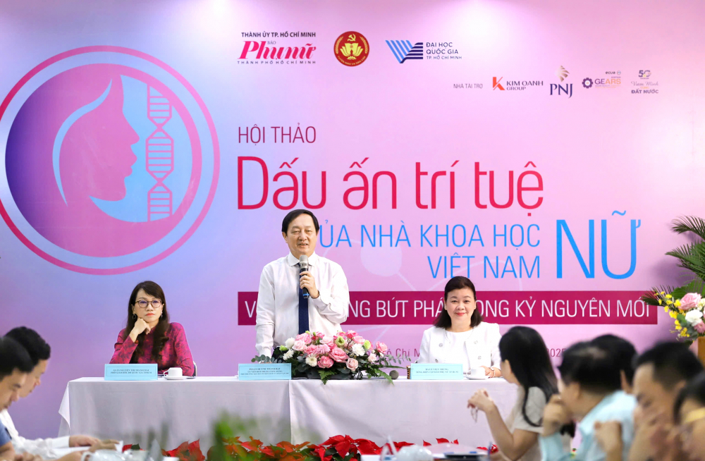 Được trao quyền và cổ vũ, nhà khoa học nữ Việt Nam sẽ viết nên kỳ tích Quang cảnh hội thảo Dấu ấn trí tuệ của nhà khoa học nữ Việt Nam và khát vọng bứt phá trong kỷ nguyên mới ẢNH: THÀNH LÂM