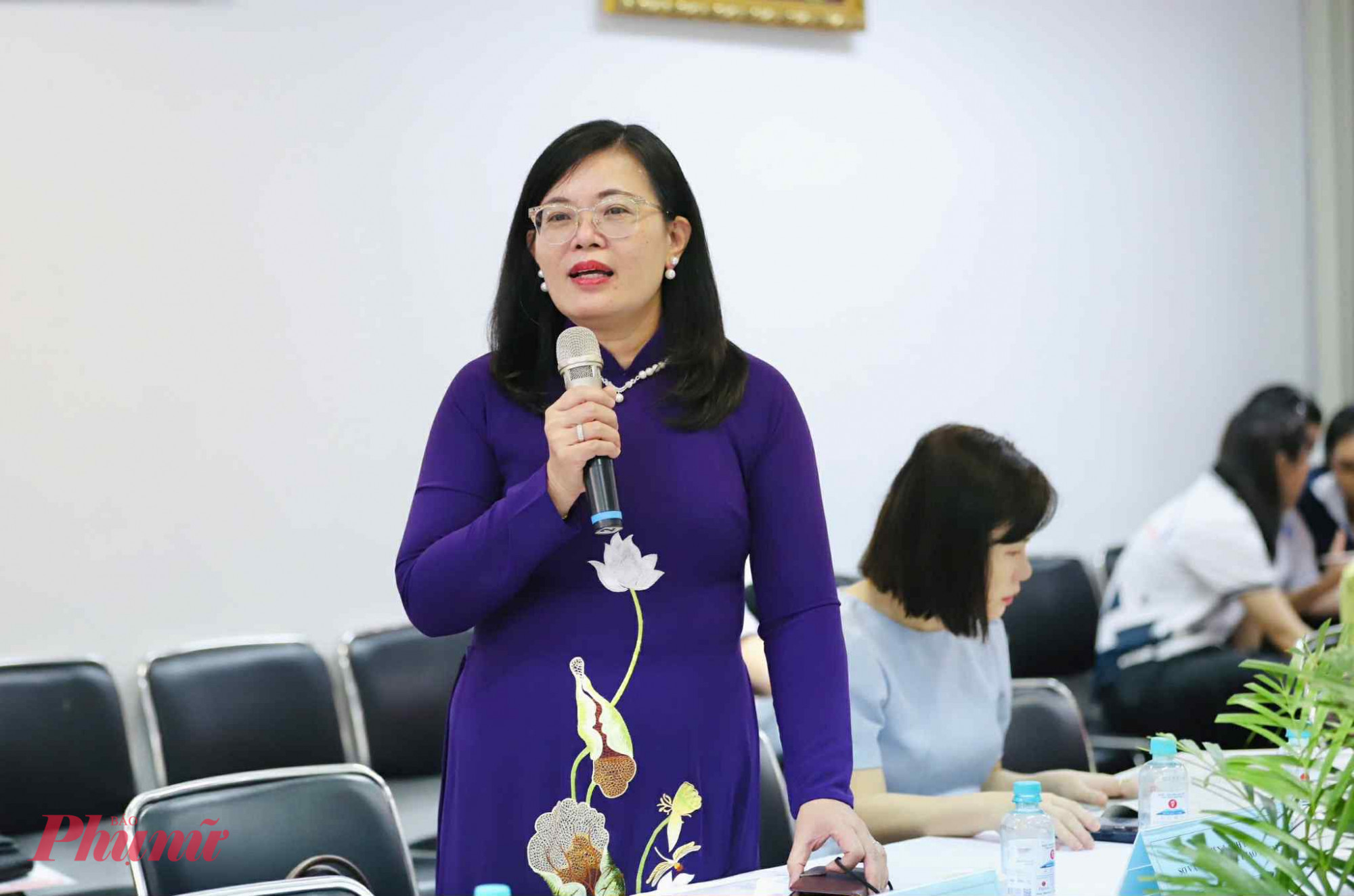 Phó giáo sư- tiến sĩ-bác sĩ Hoàng Thị Diễm Tuyết – Giám đốc Bệnh viện Hùng Vương. Ảnh: Thành Lâm