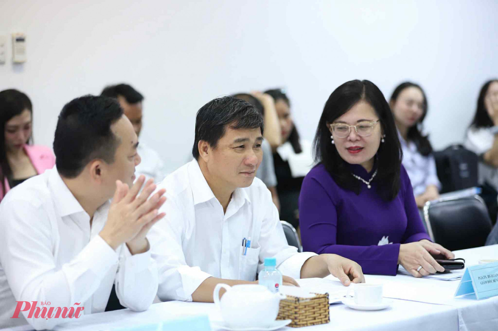 Các chuyên gia, nhà quản lý đã đóng góp nhiều tham luận có giá trị về hoạt động quản lý, nghiên cứu khoa học của phụ nữ trí thức. Ảnh: Thành Lâm