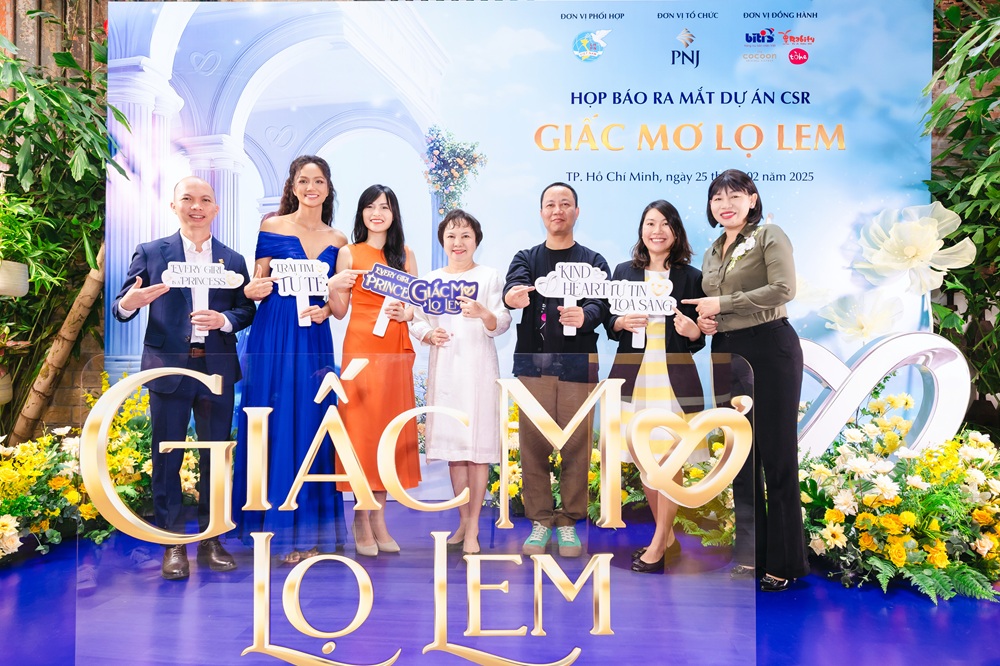 Nhiều đơn vị chung tay triển khai dự án Giấc Mơ Lọ Lem - Ảnh: PNJ
