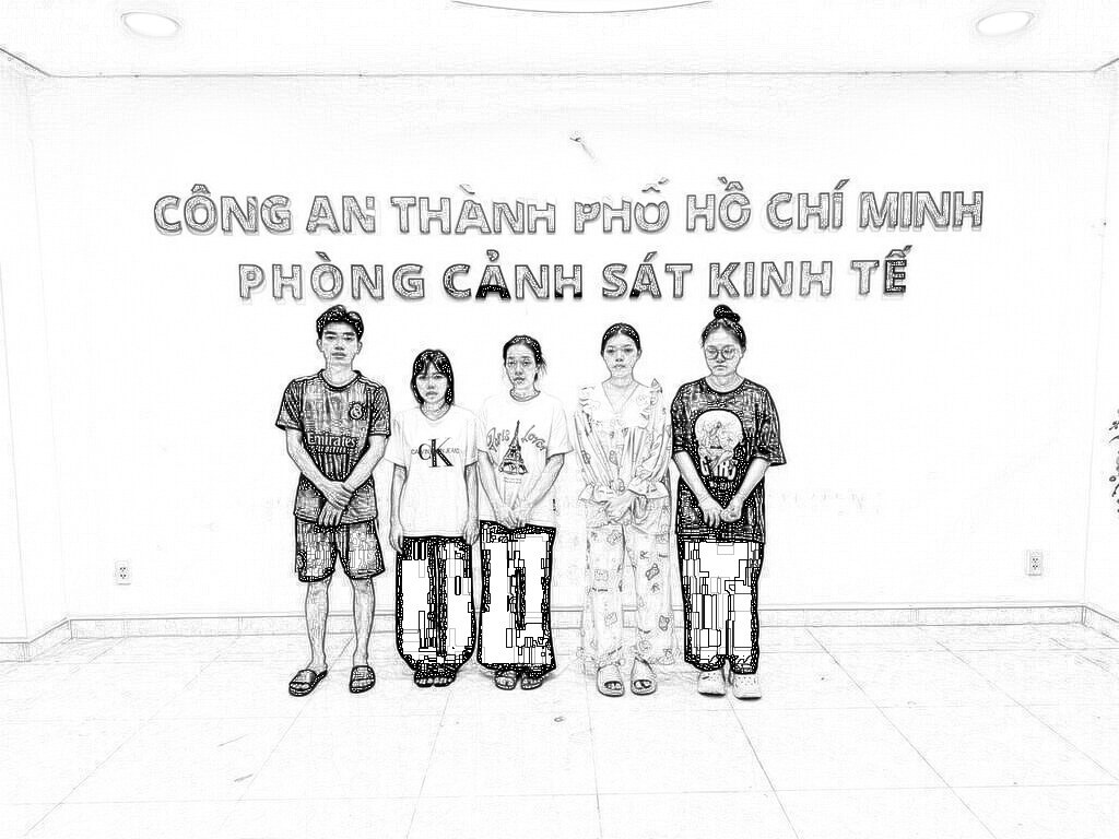 Các đối tượng bị Công an TPHCM khởi tố. Ảnh: CA