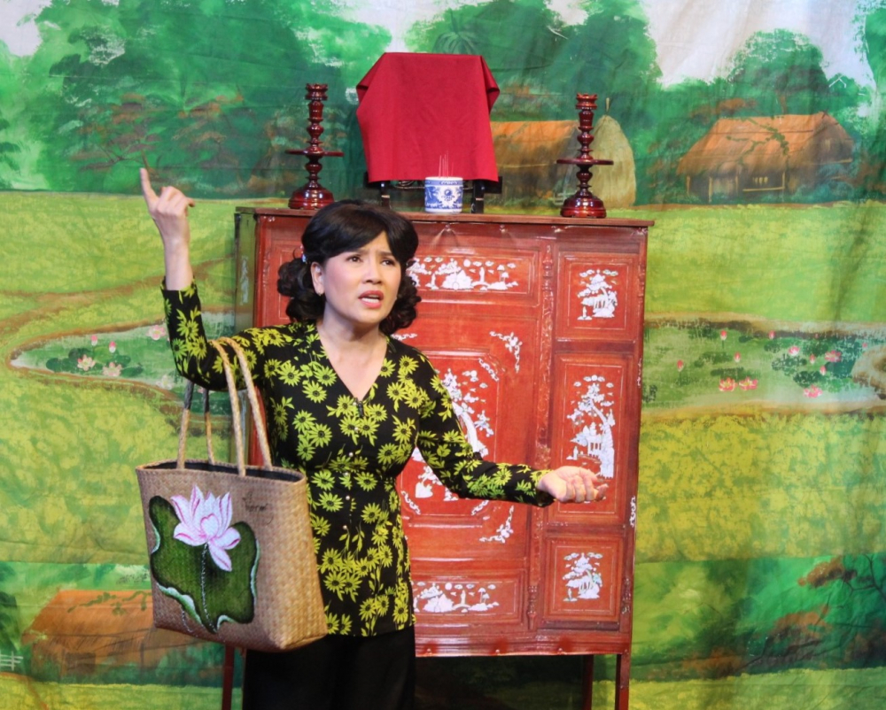 NSƯT Ngọc Trinh luôn rất yêu sân khấu.