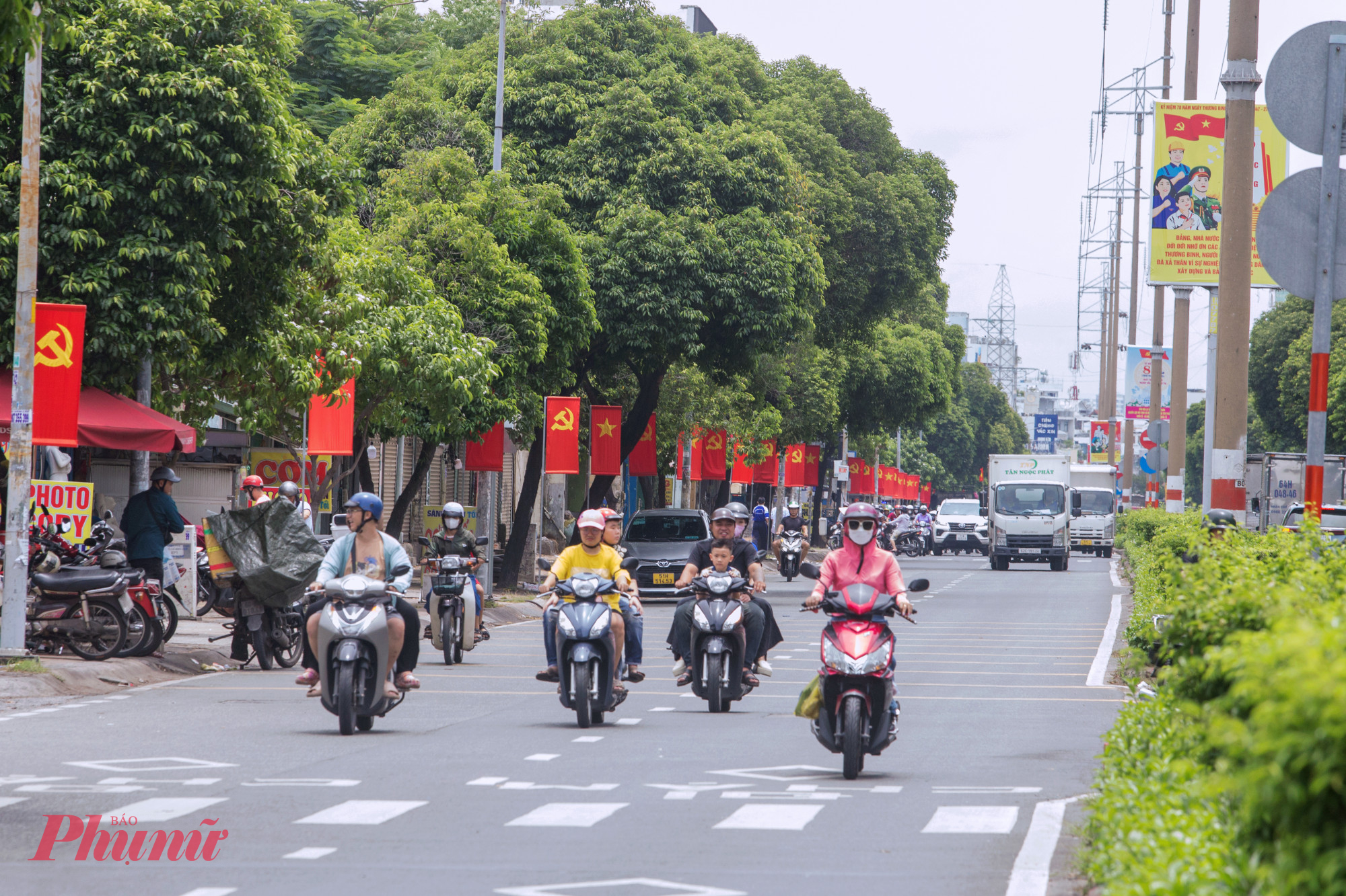 Tuyến đường Lạc Long Quân, phường Hòa Bình
