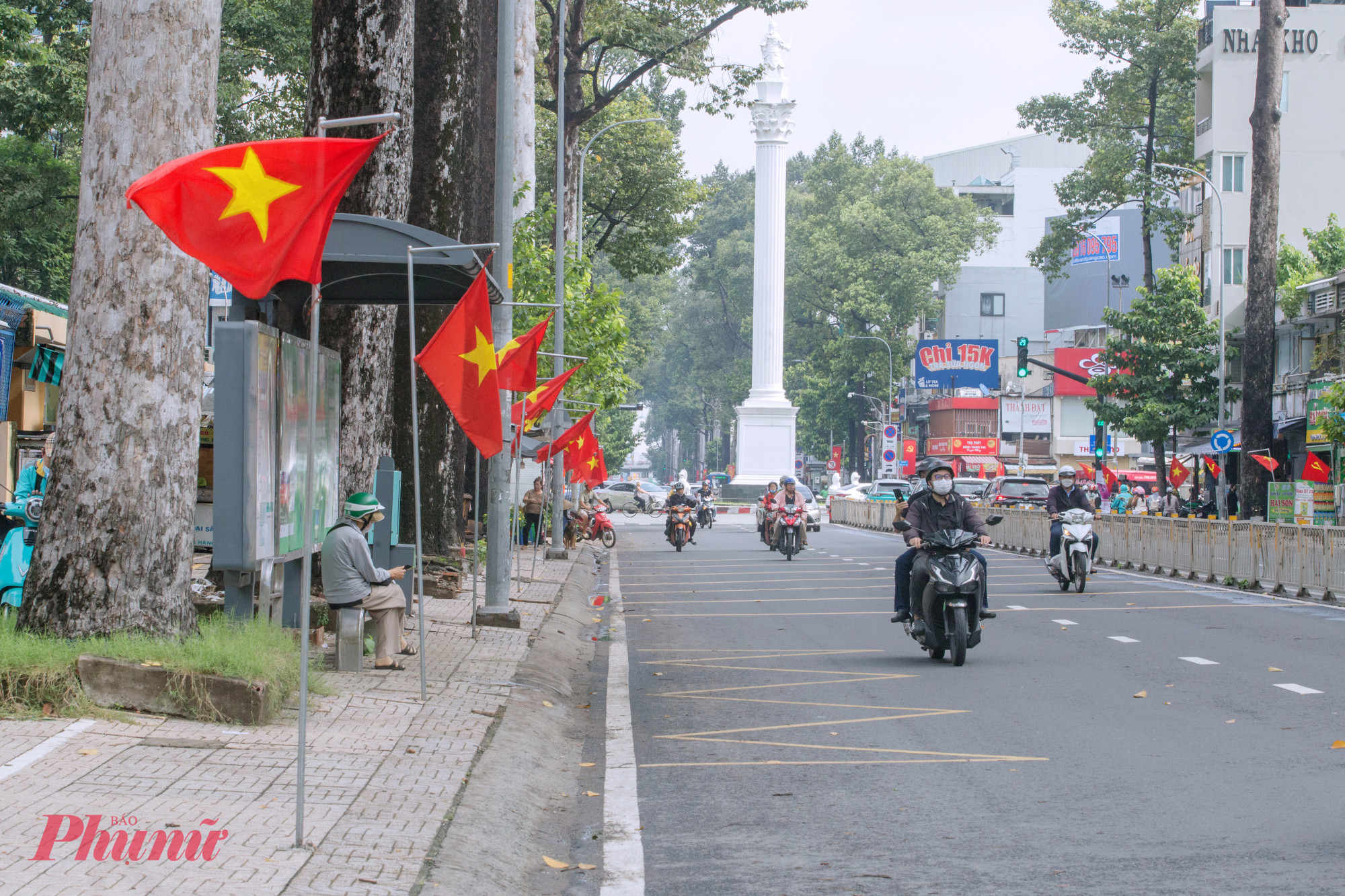 Tại tuyến đường Nguyễn Tri Phương, phường An Đông 