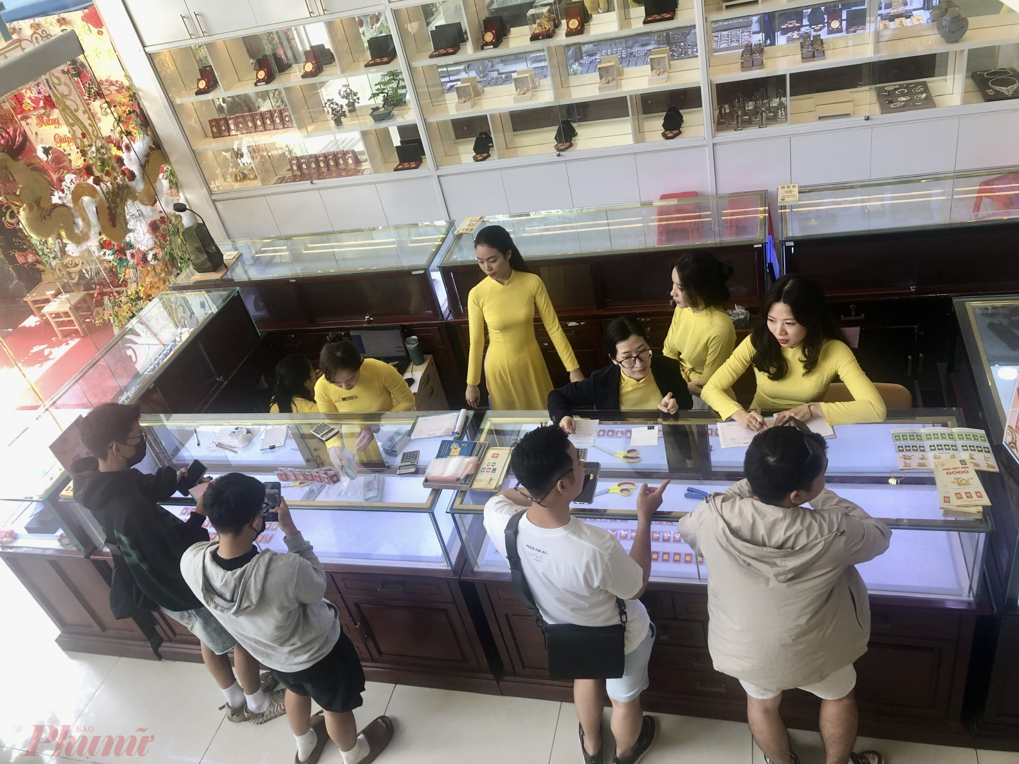 Giá vàng tiếp tục tăng cao lên mức kỷ lục - Ảnh: Thanh Hoa