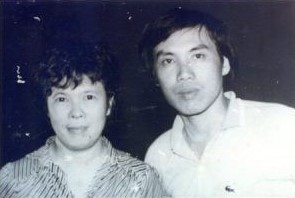 NSND Phạm Thị Thành và nhà viết kịch Lưu Quang Vũ - Ảnh: Nhà hát Tuổi Trẻ.